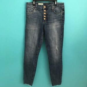 Kut From The Kloth Donna High-Rise Skinny Ankle 6